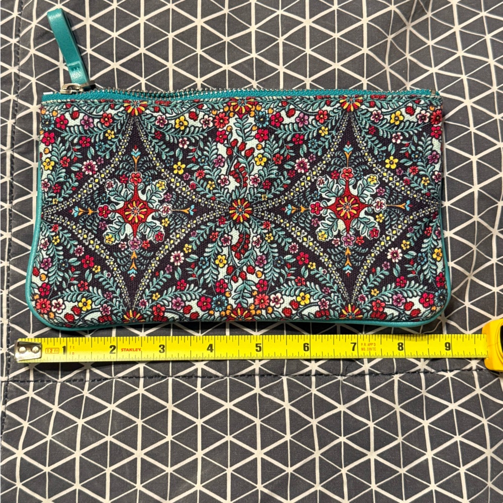 Vera Bradley pencil pouch- Kaleidoscope Navy
